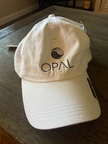 White Adult Unisex One Size Fits All Hat (New)