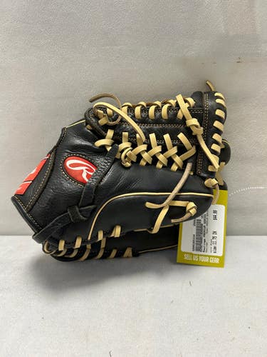 Used Rawlings PREMIUM SERIES BB/SB Glove RH Throw Black 11 3/4" 11490-S000265334