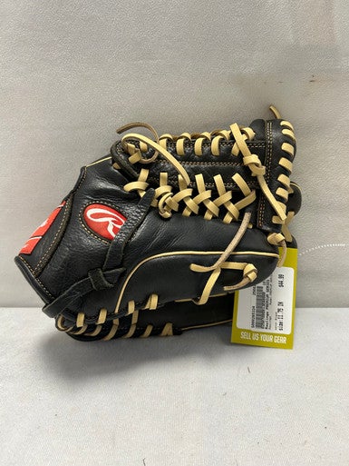 Used Rawlings PREMIUM SERIES BB/SB Glove RH Throw Black 11 3/4" 11490-S000265334
