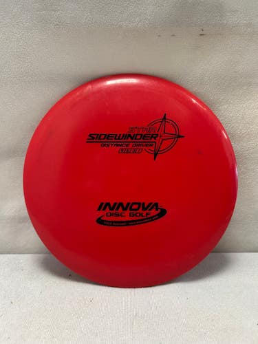 Used Innova STAR SIDEWINDER Disc Golf Driver Red 11490-S000265325