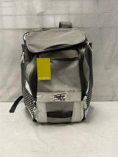 Used Rawlings BACKPACK BB/SB Player Backpack Grey 11490-S000265328