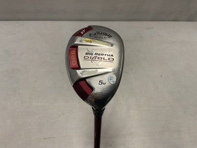 Used Callaway BIG BERTHA DIABLO Mens Hybrid Club RH 5 Hybrid 11490-S000265303