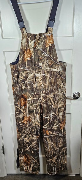 Field & Stream Hunting Bibs Size: L Camo Insulated Waterproof