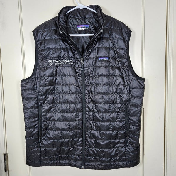 Patagonia Nano Puff Vest Men's Size: XL Black Primaloft Full Zip *Logo