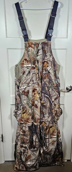 Gander Mountain Guide Series TecH2O Insulated Quiet Fleece Bibs Hunting Camo XL