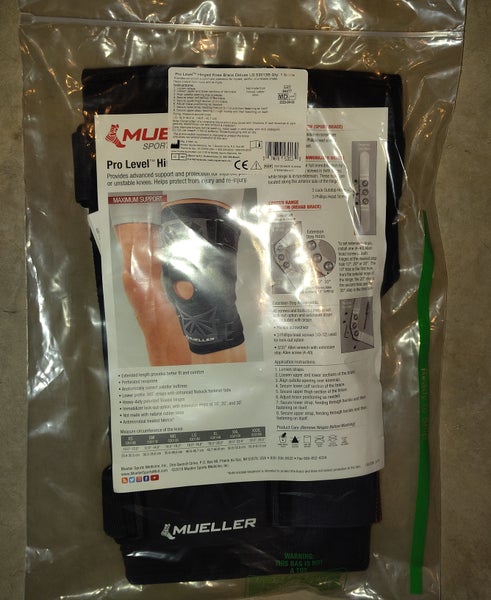 Mueller Adult Large Pro Level Hinged Knee Brace (New)