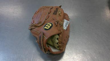 Used Wilson GLOVE BB/SB Glove RH Throw Tan 14" 11339-S000193860