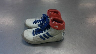 Used Adidas Wrestling Shoes Black Youth 11.0 11339-S000193852