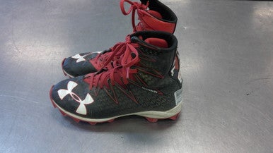 Used Under Armour Adult FB Cleats Black Senior 5.5 11339-S000193848