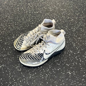 Used Nike Soccer Indoor Shoes White Junior 02 11849-S000031189