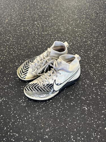 Used Nike Soccer Indoor Shoes White Junior 02 11849-S000031189