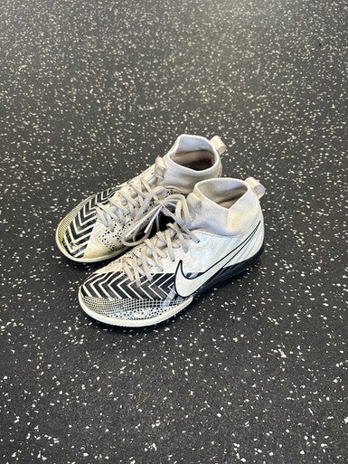 Used Nike Soccer Indoor Shoes White Junior 02 11849-S000031189