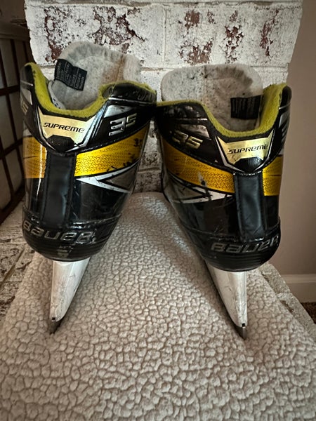Intermediate, Bauer Extra Wide Width  Size 6 Supreme 3S pro Hockey Goalie Skates.