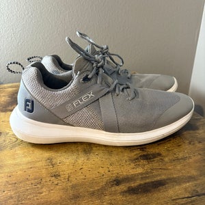 Men's Size M 8.5 (W 9.5) Footjoy FJ Flex Golf Shoes (Used)