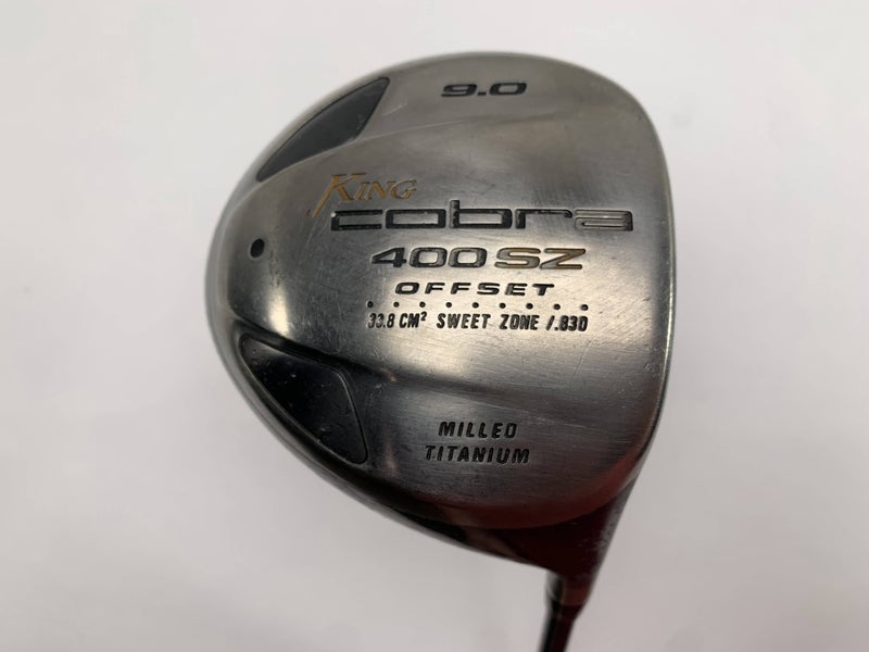 Cobra SZ 400 Driver 9* Mitsubishi Rayon SL-60 60g Regular Graphite Mens RH