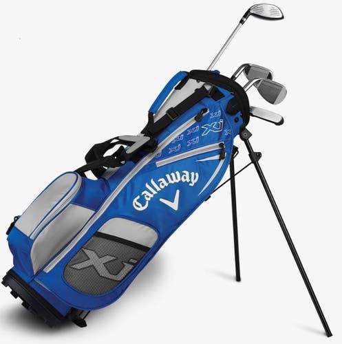 Callaway XJ-1 Junior Youth Kids Golf Club Set Blue 4 Piece Choose Dexterity NEW