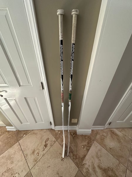Intermediate Bauer Full Right Goalie Stick 24" Paddle (Used)