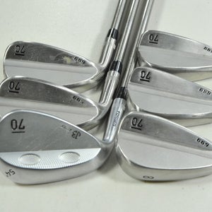 LEFT HANDED Sub 70 699 6-PW,54* Iron Set SteelFiber 95 Regular Flex  #201144