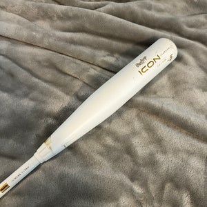 2024 Rawlings Icon Composite USSSA Certified Bat (-5) 26 oz 31" (Used)
