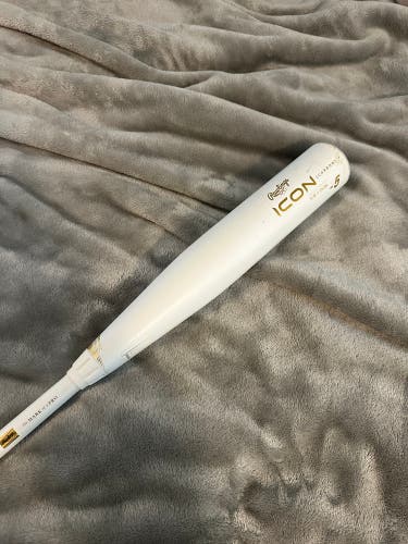 2024 Rawlings Icon Composite USSSA Certified Bat (-5) 26 oz 31" (Used)