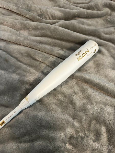 2024 Rawlings Icon Composite USSSA Certified Bat (-5) 26 oz 31" (Used)