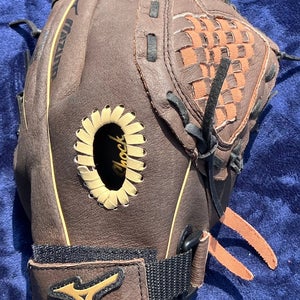 Brown Mizuno Power Close RH Baseball Glove 11.5" (Used)