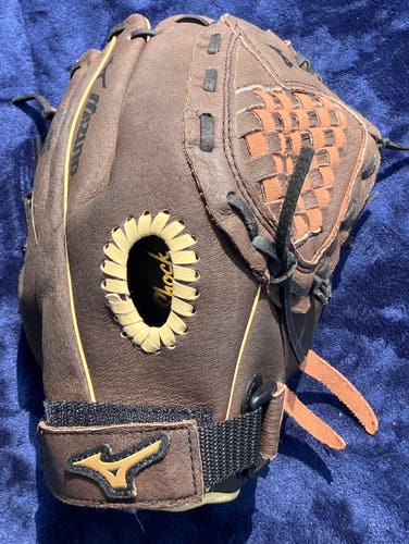 Brown Mizuno Power Close RH Baseball Glove 11.5" (Used)