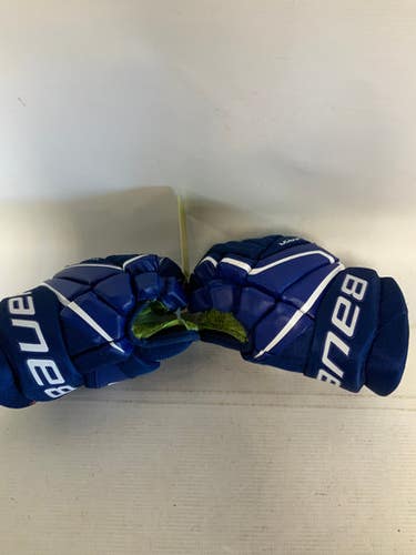 Used Bauer VAPOR X3 Junior Gloves Royal Blue 11" 11823-S000033874