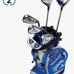 Callaway XJ-2 Junior Golf Club Set Blue 6 Piece Choose Dexterity NEW