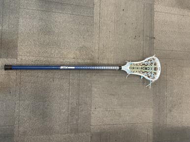 Used STX CRUX 10 HEAD W/LEVER 10 SHAFT Wmn Atk/Mid Complete Stick Royal Blue 11614-S000220572