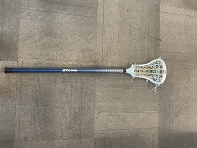Used STX CRUX 10 HEAD W/LEVER 10 SHAFT Wmn Atk/Mid Complete Stick Royal Blue 11614-S000220572