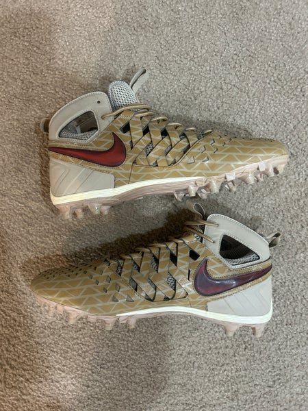 Nike Huarache v LAX THOMPSON BROS Elite Men's Lacrosse/Football Cleats Size 12