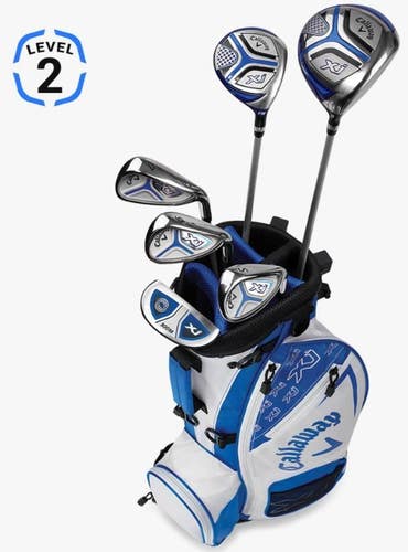 Callaway XJ-2 Junior Golf Club 6 Piece Set White Right Hand NEW