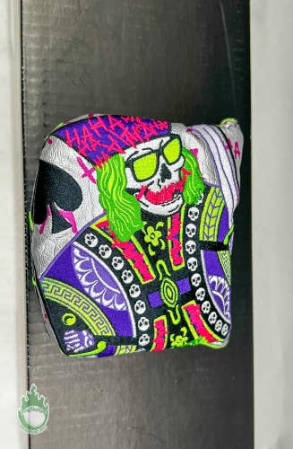 Swag Golf Defaced Skeleton King Mallet Cover Putter Headcover Magnetic
