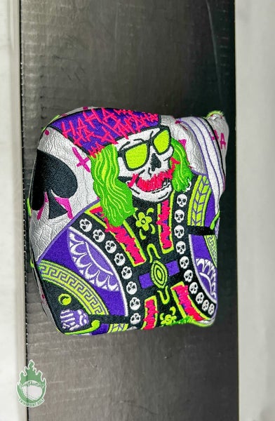 Swag Golf Defaced Skeleton King Mallet Cover Putter Headcover Magnetic