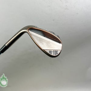 NEW LH TaylorMade Hi-Toe 4 ATS Grind Wedge 58*-10 115g Wedge Flex Steel Golf