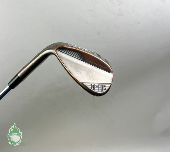 NEW LH TaylorMade Hi-Toe 4 ATS Grind Wedge 58*-10 115g Wedge Flex Steel Golf