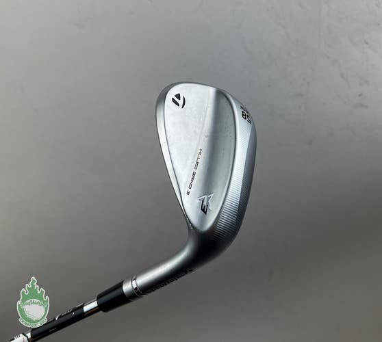RH TaylorMade Milled Grind 3 LB Wedge 58*-08 S200 Stiff Flex Steel Golf Club