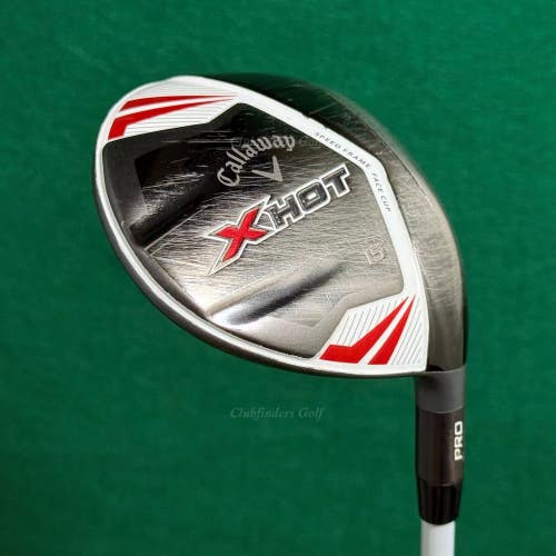 Callaway X Hot Pro 15 Fairway Wood Project X PXv 6.0 Graphite Stiff