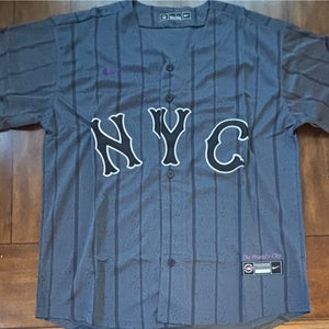 New York Mets City Connect Jersey Adult Large NWT