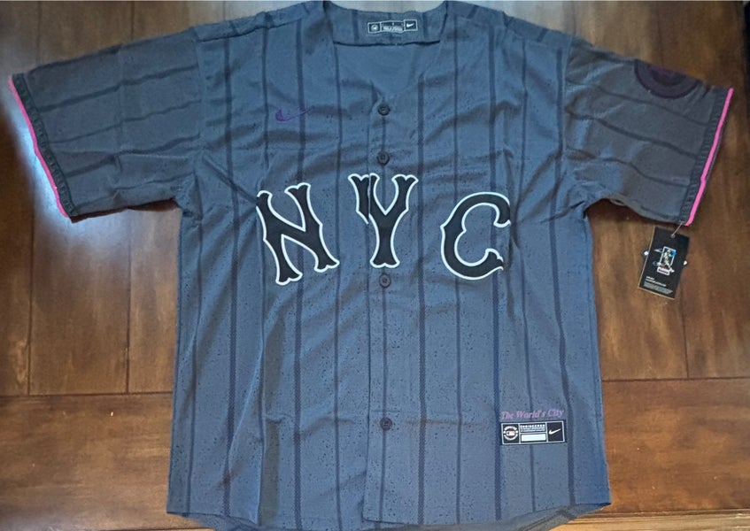 New York Mets City Connect Jersey Adult Large NWT