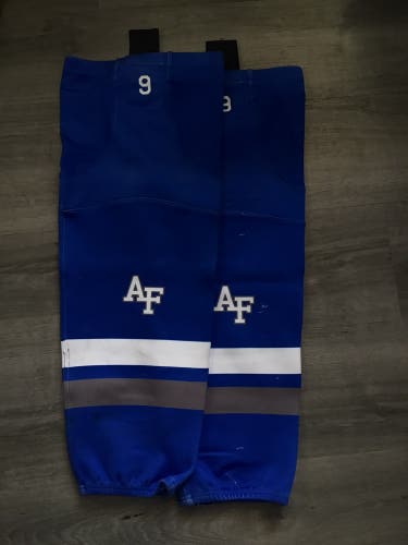 Air Force Academy Blue Senior Socks Pro Stock (Used)