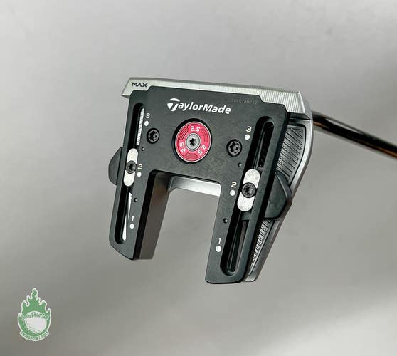 Used Right Handed TaylorMade Spider GT Max 35" Putter Black Steel Golf Club