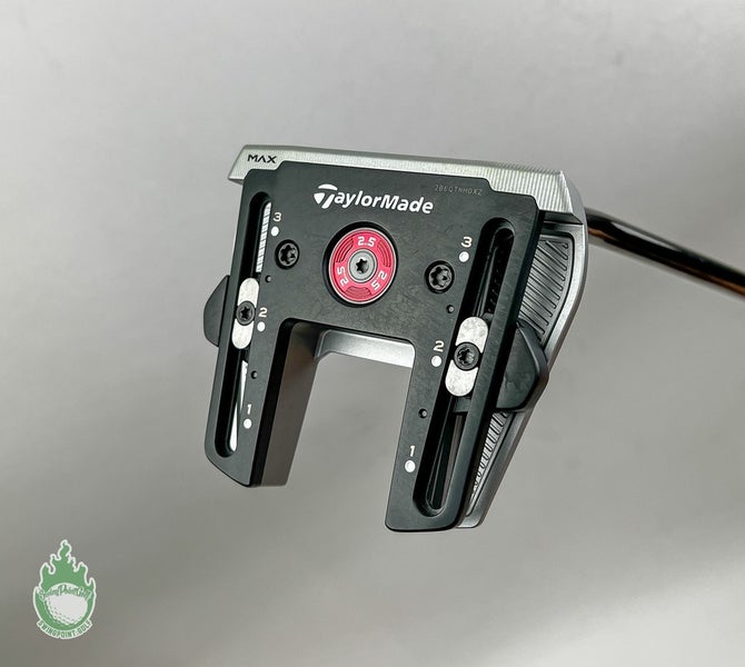 Used Right Handed TaylorMade Spider GT Max 35" Putter Black Steel Golf Club
