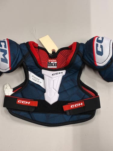Large Youth CCM Next Shoulder Pads (Used)