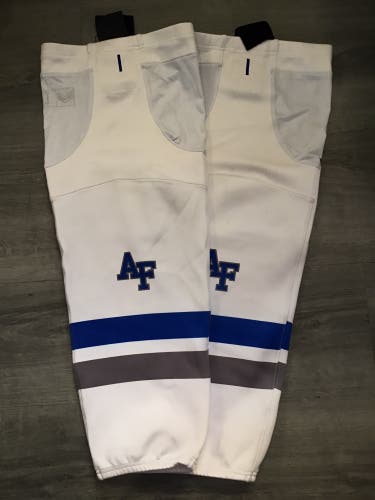 Air Force Academy White Senior Socks Pro Stock (Used)