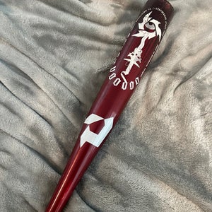 2024 DeMarini Voodoo Alloy BBCOR Certified Bat (-3) 28 oz 31" (Used)