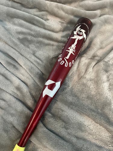 2024 DeMarini Voodoo Alloy BBCOR Certified Bat (-3) 28 oz 31" (Used)