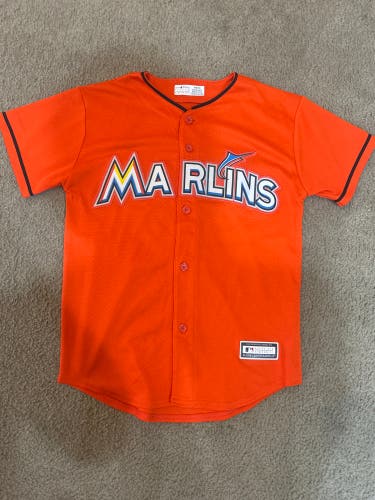 MLB Youth Maimi Marlins Jersey Giancarlo Stanto #27 Size 10 Medium