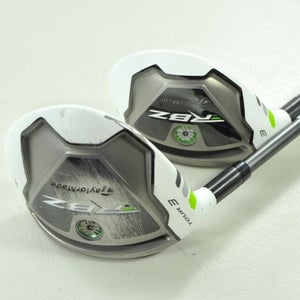 LEFT HANDED TaylorMade RocketBallz Tour 3 Fairway Wood and 3 Hybrid Set # 201701